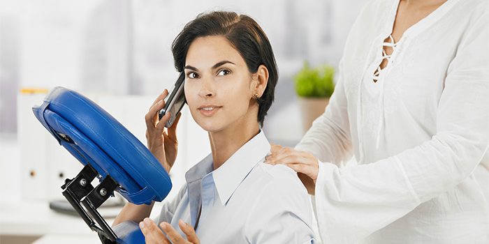 Corporate massage cheap